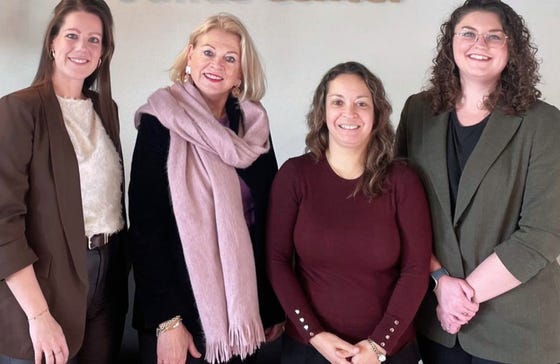 groepsfoto van het team LMNR