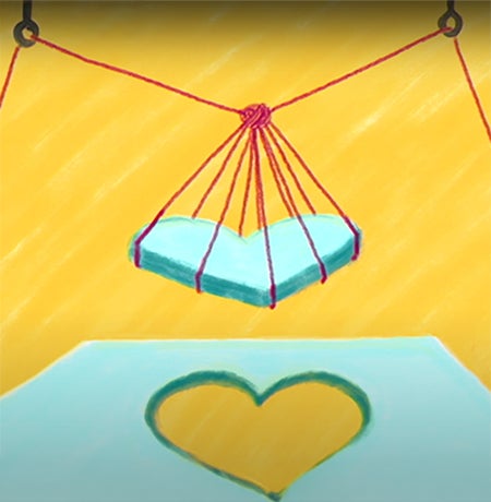 Beeld bij oratie Tatjana Seute