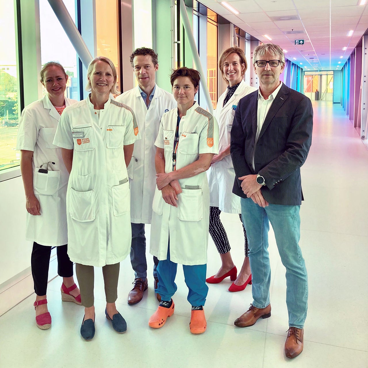 Specialistenteam van het Princes Maxima Centrum.