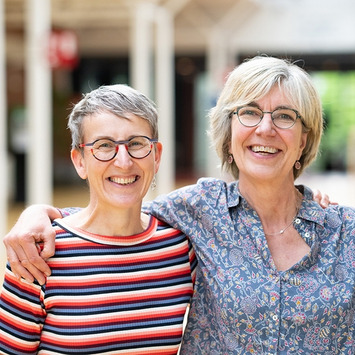 Jolanda Peijster en Carina Verstraete