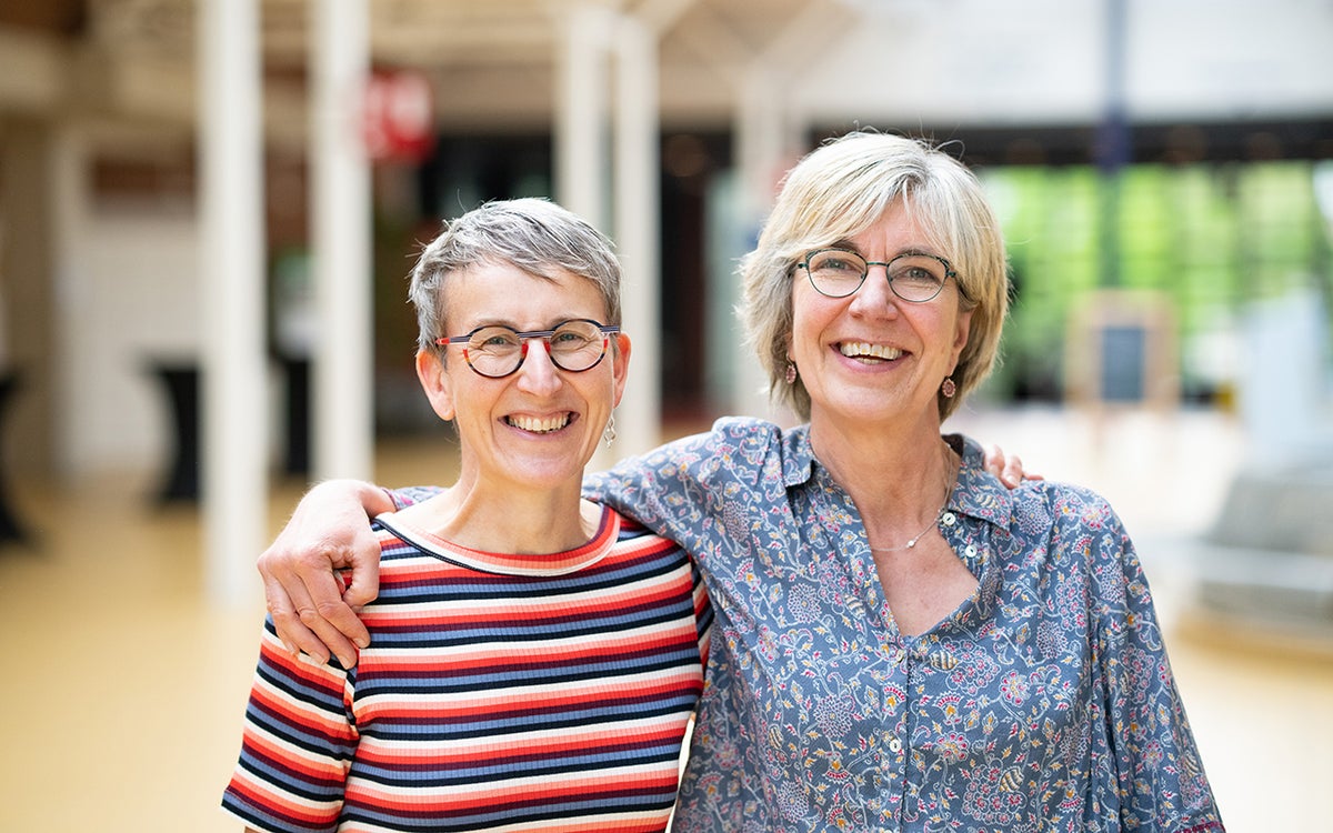 Jolanda Peijster en Carina Verstraete
