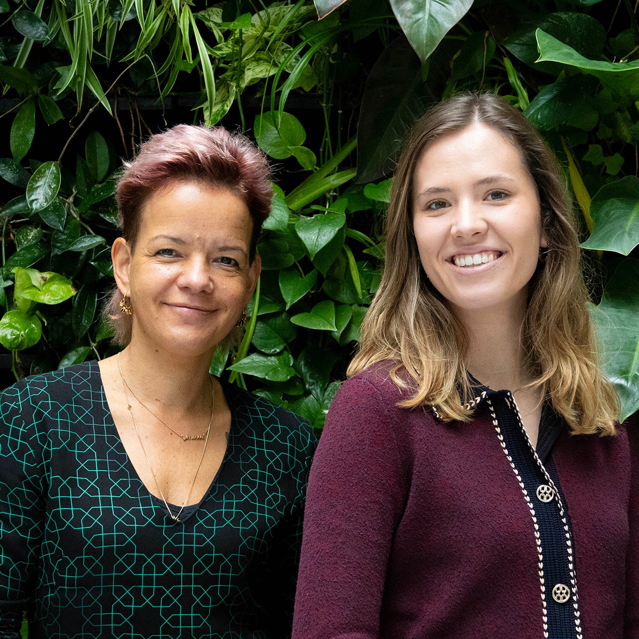 Tatjana Seute en Anouk de Sain