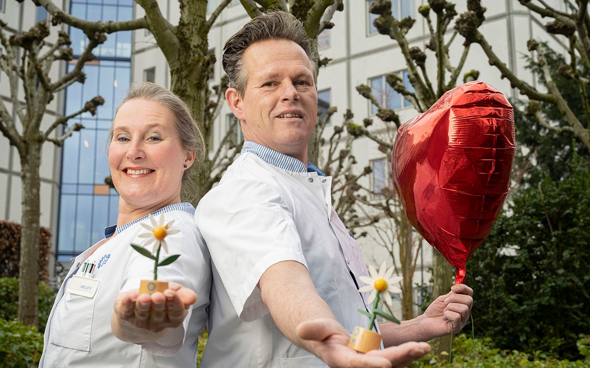 Het echtpaar Helen en Willy