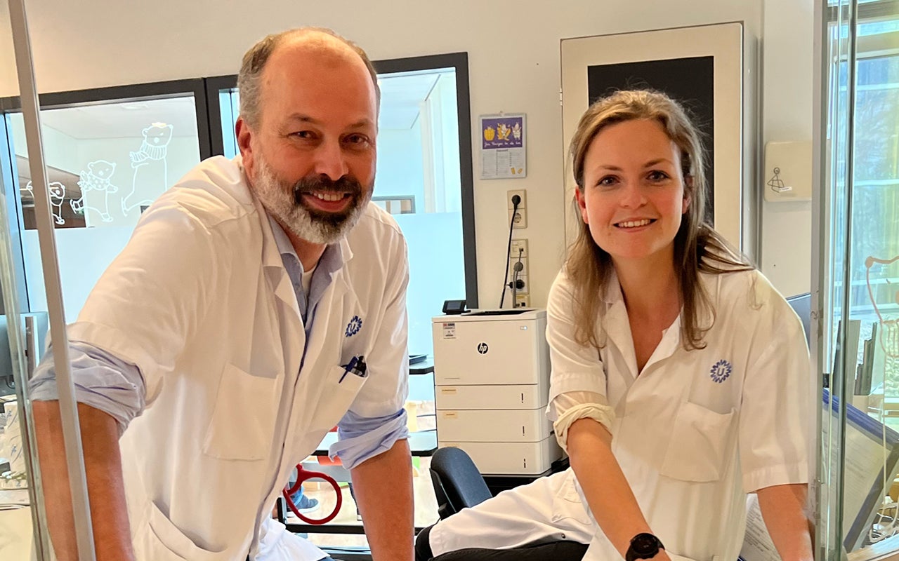 Irena Muffels en Peter van Hasselt