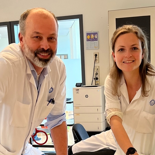 Irena Muffels en Peter van Hasselt