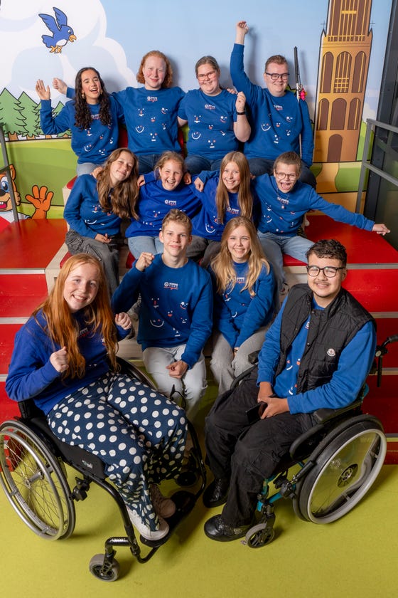 De leden van de kinderraad