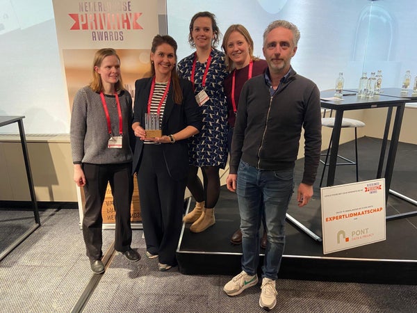 De winnaars van de Nederlandse Privacy Award 2026