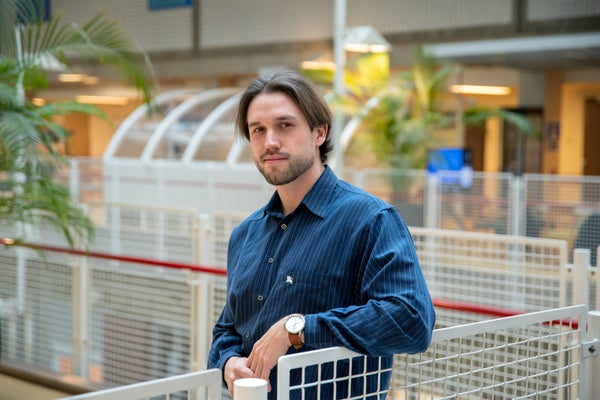 Portretfoto van Marius Burman