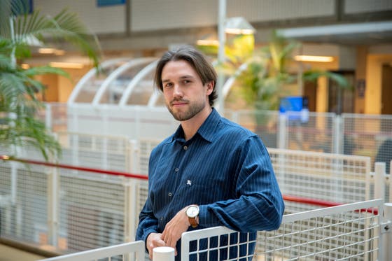 Portretfoto van Marius Burman