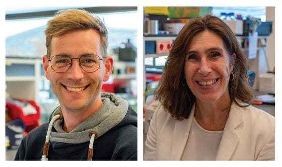 Michiel van der Vlist en Linde Meyaard