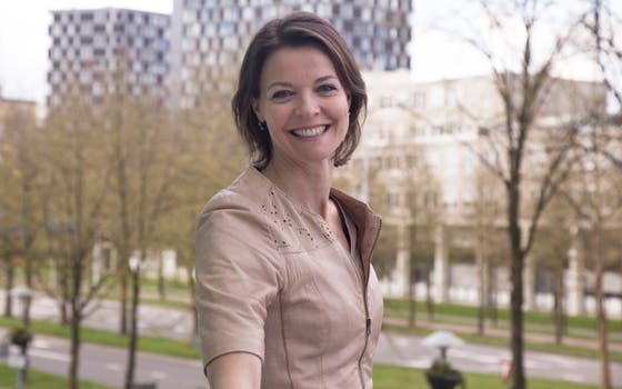 Portrait picture of Patricia Bruijning, professor of vaccination and infection control epidemiology