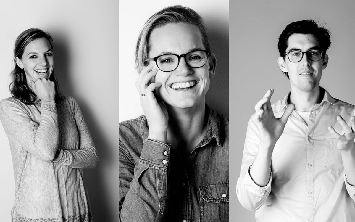 Arts-onderzoeker Gitte Berkers, researchverpleegkundige Sabine Michel en post-doc Marne Hagemeijer.