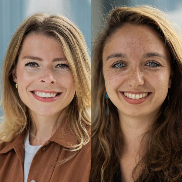 Eline Lust en Kim Bronsgeest